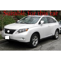Plastic Exterior Visor Vent Shades Window Sun Rain Guard For Lexus Rx (AL10) RX330 Rx270 Rx300 Rx400h rx450h 2010-2015 Harrier