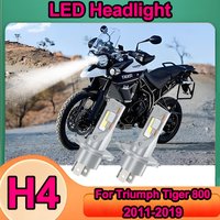 H4 High/Low Beam Canbus LED Motorcycle Headlight Bulb 100W High Power For Triumph Tiger 800 2011-2017 2018 2019 Plug and Play