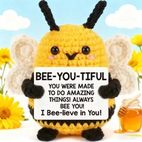1Pc Little Bee ornaments encourage positive energy and diligence. Bee decorative ornaments, hand-woven, emotional support gifts