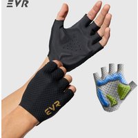 EVR Cycling Gloves Short Finger Palm Pad Shock Absorbing Cycling Gloves Outdoor Bicycle Mountain Bike Half Finger Gloves