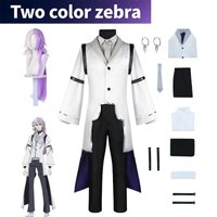 Sigma Cosplay Costume Anime BSD 4th Sigma Trench Sigma Cosplay Uniform Wig Suit Halloween Christmas Party Outfit for Men Women