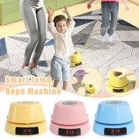 Smart Automatic Jump Rope Machine with Digital Counter, Electric Skipping Machine for Kids & Adults, Indoor/Outdoor Exercise Toy