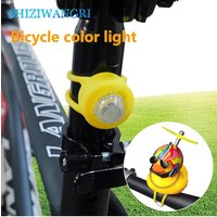 AliExpress 5/10/15/20Pcs Yellow Light Straps for Bike Duck Bell - Ducky Bicycle Airscrew Helmet Wind Motor Riding Lights Decoration