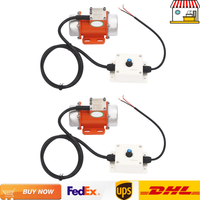 Moteur vibrateur à béton sans balais DC 12V/24V, 40W/50W/60W, 4000 tr/min, moteur électrique vibrant avec contrôleur de vitesse