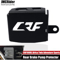 CNC Aluminum Motorcycle Rear Brake Reservoir Guard Protective Cover For Honda CRF1000L Africa Twin 2016 2017 CRF1000 CRF 1000 L