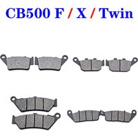 Front Rear Brake Pads Fit For Honda CB 500 CB500 Twin 1997-2003 CB500F ABS 2013-2023 CB500X ABS 13-23 2014 2015 2016 2017 2018