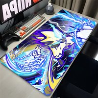 Zeraora Mouse Pad P-pokemon Computer Laptop Anime Keyboard Mouse Mat Large Mousepad Keyboard Gamer Desk Mat Rubber Mouse Pads