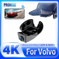 For Volvo V40 2013-2019 Front and Rear plug and play 4K Dash Cam for Car Camera Recorder Dashcam WIFI Car Dvr Recording Devices