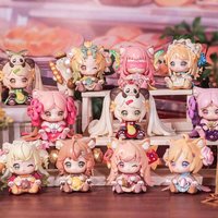Hot Original Moni Cute Cat Kitten Office Blind Box Table Display A Surprise Toy For The Girl'S Birthday Present Cute Kawaii Gif