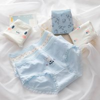 M-XL Baumwoll höschen schöne Mädchen Spitze Unterhose Frauen spurlose Komfort Slips Damen Unterwäsche Höschen sexy Dessous