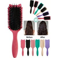 2025 Curl Defining Hair Brush, Styling & Shaping Brush for Wet Hair, Perfect Curl Definition & Volume, Ideal for All Hairstyles,