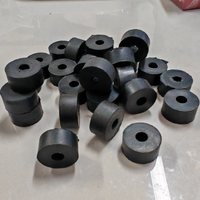 Round Thick Rubber Anti-Vibration Pad Shock Absorbing Foot Washer for AC Outdoor Unit