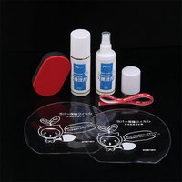 100ml Table Tennis Racket Rubber Cleaner Spray with Special Cleaning Agent Racquet Wipe Edge Protection Strap Protective Film