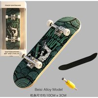 New Hot-Selling Finger Skateboard Toy Boy Gift Fingertip Skateboard Professional Grade Double Warping Board with Bearing