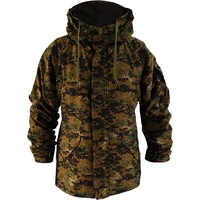 G8 Rash Jacket Men's Tactical Windbreaker Jacket Ruin Camouflage Fleece Liner Outdoor Coat Winter Warm