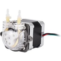 PENGPU 0-70MLPM 24V Mini Peristaltic Pump Stepper Motor Liquid Pump PharMed BPT Tube