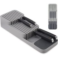 Knife Storage Box Kitchen Drawer Cutlery Storage Tray Knife Holder Organizer Knife Block Rack Storage and Drawer Organizer