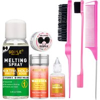 Lace Wig Melting Spray Wigs Glue Smoothing Hair Wax Long-lasting Hold Edge Control Gel Flyaway Hair & Finishing Solid Wax Stick
