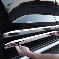 For Volkswagen Touareg door decorative strips, door edge strips, stainless steel body chrome decorative strips, exterior 19-24