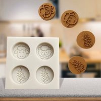 1pc Middle East Biscuit Mold Arabic Sheep Pattern Silicone Candy Chocolate Baking Mold HandmadeDIYEpoxy mold