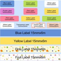 Supvan Hot Label Printer Paper Waterproof Printing Label Tape Scratch-Resistant Label Stickers Paper for E10 E16 Papeles Ribbons