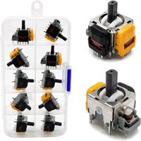 10PCS 3D Analog Sensor Hall Effect Joystick For Playstation 5 Game Controller Sensor Thumb Stick For PS5/PS4/Xbox One/Switch Pro