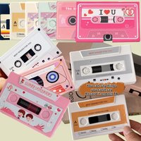 Recording Voice Card Tape Greeting Card Recordable 300 Seconds DIY Recording MusicCard Valentine's Day Anniversary Birthday Gift