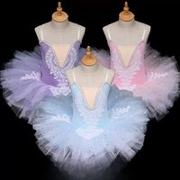 Children's Ballet Dress tutu costume Lake TUTU yarn tutu stage costume summer dress Girls Stage Costumes Dance Children Clothing