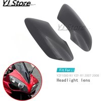 Fit For Yamaha YZF1000 R1 YZF-R1 2007 2008 Motorcycle Headlight Protector Lens Cover Shield Case