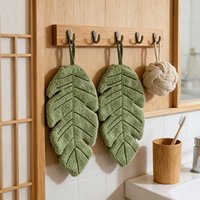 New Creative Banana Leaf Hand Towel, Suitable for Various Home Styles Such As Ins Style, Wood Style, Cream Style, Etc