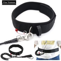 Wingfoil Leash Hydrofoil Quick Release Waist Rope 10FT Surf Waist Belt Coiled Leash For Wing Board Rope Surfboard Accessory