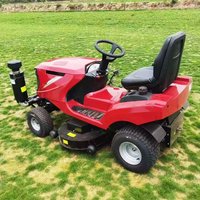 Lndustrial-grade Four-stroke Ride-on Lawn Mower with Large Capacity 41-inch Cutting Width and High-torque Engine