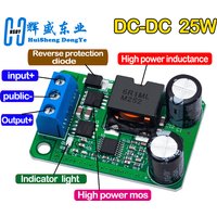 1PCS 24V/12V To 5V/5A 25W DC DC Buck Step Down Power Supply Module Synchronous Rectification Power Converter