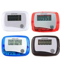 1pc Portable Step Counter Small Walking Pedometer Step Counter With Clip For Fitness Exercise Travel