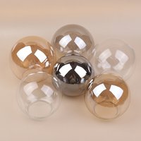1Pc D13cm D15cm Glass Shade Replacement For Magic Bean Chandelier Pendant Light Globe Glass Screw Cover Lampshade Fittingโ