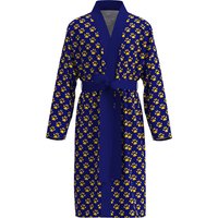 2026 New Men's Home Pajamas Sushi Blue Bottom Dog Paw Digital Full Print Casual Bathrobe Spring and Summer Thin Quick-drying Hom