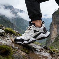 RAX Men's Outdoor Amphibious Wading Shoes Anti-Slip Breathable Hiking Trekking Shoes Quick Dry Water Shoes Lightweight Walking S