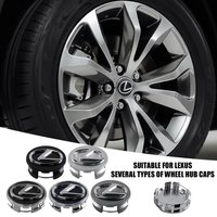 4Pcs 56/60MM Car Wheel Tire Rim Cover Center Hub Cap Decoration For Lexus CT200h NX300h RX300 RX330 F Sport IS RX NX ES LS GS UX