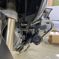 Motorcycle Accessories Spotlight Bracket Mount Channel Light Fog Light Installation Kit Compatible with BMW R1200 RT R1250 RT Mo