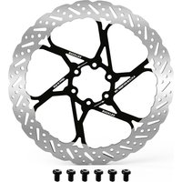 AliExpress BUCKLOS Bicycle Brake Rotor 140mm 160mm 180mm 203mm Ultralight Road Mountain Bicycle Hydraulic Disc Brake Rotors with 6 Bolts