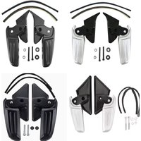 Foot Pegs Pedales plegables para motocicleta, accesorio modificado para Piaggio, Vespa Spring Primavera LX LXV 150 125