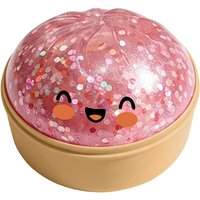 Giant Colorful Dumpling Squishy Stress Ball with Steamer Slow Rising Fidget Toy Soft Squeeze Dough Ball for Kids Adult