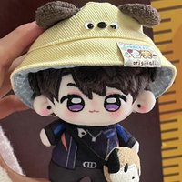 Game Love and Deepspace Caleb Cosplay Cotton Plush Doll Body With Clothing Cartoon Figures Model Christmas Halloween Party Gift