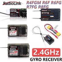 Original Radiolink R4FGM R6F R6FG R7FG R8FG 2.4GHz Gyro Receiver for RC4GS RC6GS T8FB T8S RC8X Transmitter RC Car Boat DIY Parts