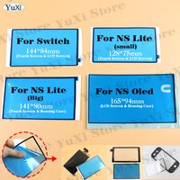 For Switch Lite Oled Host LCD Touch Screen Dustproof Sponge Pad Double Sided Adhesive Pad Rubber Frame Sticker for NS Game