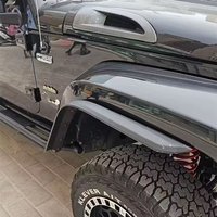 Lantsun J401 Original Wheel Cover Widened Wheel Cover Strip for Jeep Wrangler JK 07-17