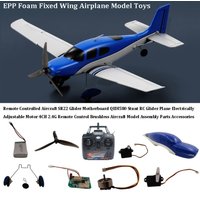 EVA/foam Remote Controlled Aircraft 4-channel 10Styles QIDI580 Stunt RC Glider Plane SR22 Glider Motherboard