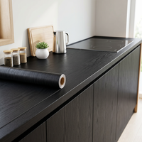 Wood Grain Contact Paper Peel And Stick Vinyl Wallpaper Waterproof Removable Decor Film for Cabinet Desktop Furniture Renovation