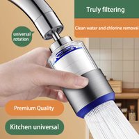 Kitchen Faucet Extender Filter Universal Two-speed Household Extension Anti-splash Nozzle Universal Water Purifier