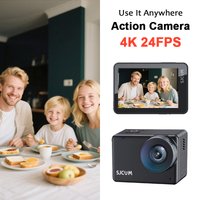 SJCAM SJ10X Waterproof Action Camera Anti-Shake 4K Touch Screen Underwater Mode Multifunctional Outdoor Sport Video Cam